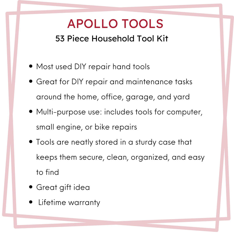 53 Piece Household Tool Kit - DT9408, photo 6 of 17