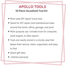 53 Piece Household Tool Kit - DT9408
