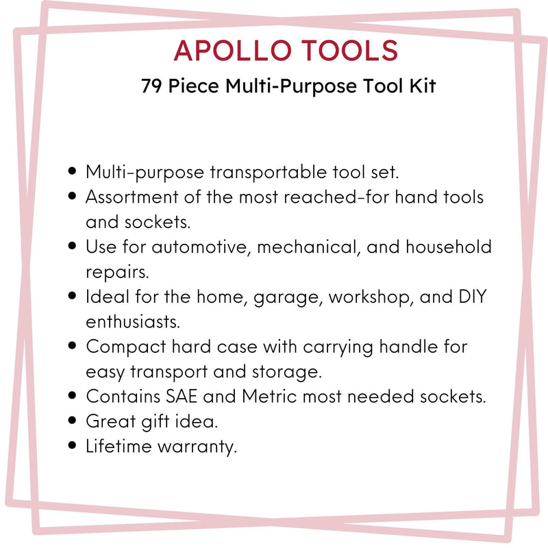 79 Piece Multi-Purpose Tool Kit - DT9411, photo 7 of 13