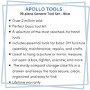 39 Piece General Tool Kit - DT9706BL