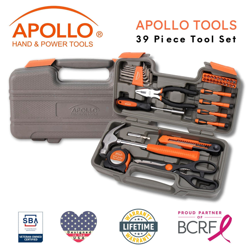39 Piece General Tool Kit - DT9706OR, photo 3 of 17