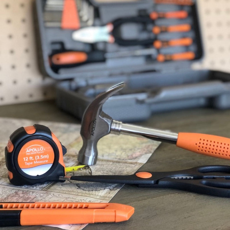 39 Piece General Tool Kit - DT9706OR, installed in a room
