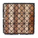 Natural Acacia Straight Deck Tiles