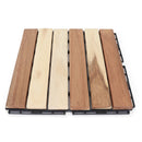 Natural Acacia Straight Deck Tiles