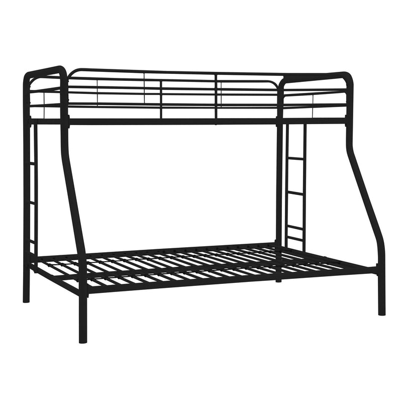 Twin over Full size Bunk Bed in Sturdy Black Metal, photo 3 of 3