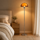 Modern Amber Acrylic Floor Lamp with 3 Color Temperatures by EP Designlab LLC