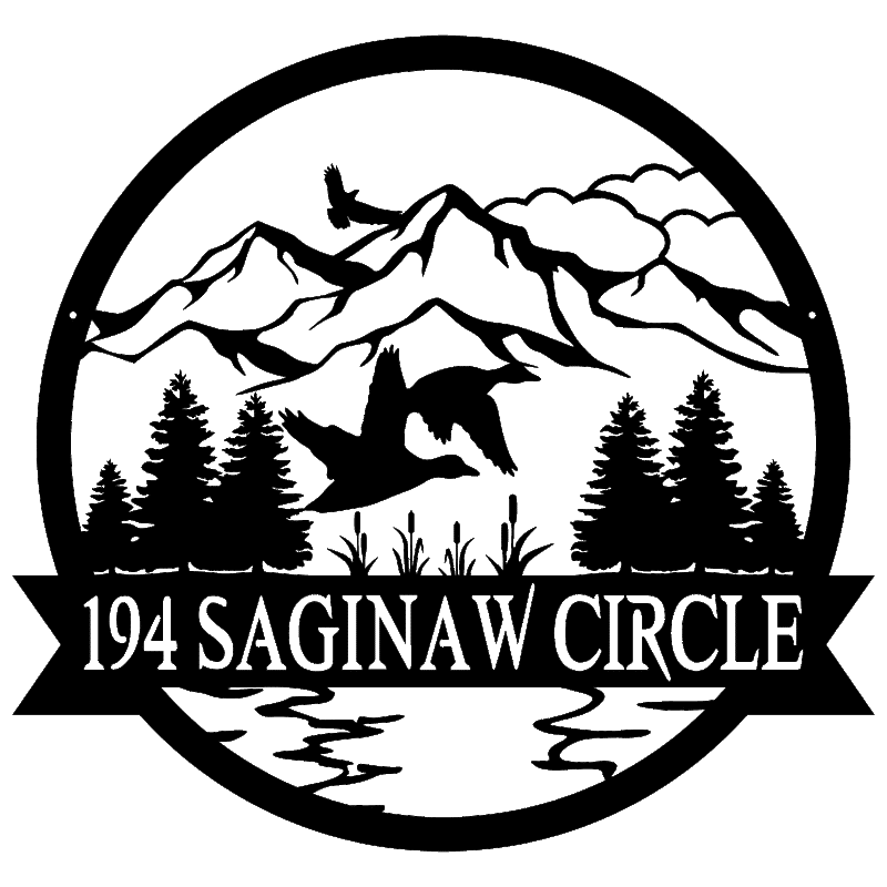 Duck Outdoor Monogram