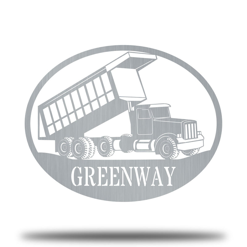 Dump Truck Monogram
