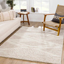 Trunding Plush Area Rug in Light Beige