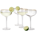 Coupe Cocktail Glasses 7 oz, Set of 4 Classic