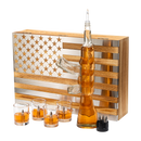 Whiskey Decanter Flag Set - 1000ml AK47 Rifle Gun