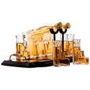 Pistol Whiskey & Wine Decanter - 2 Gun Whiskey Decanter Set