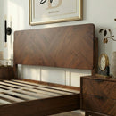 Bifrost Solid Wood Bed Frame With Headboard