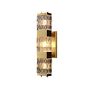 Dacio Golden Luxury Crystal Wall Lamp
