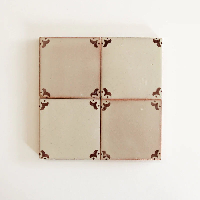 Dali Chocolate 4"x4" by Tilesofezra