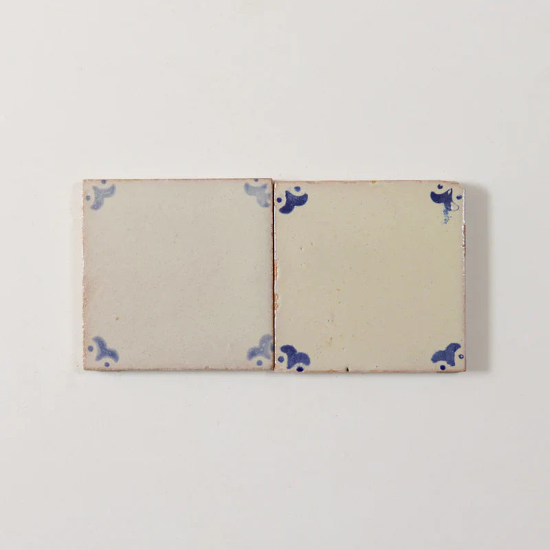 Dali Azul 4"x4" by Tilesofezra