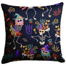 "Dance of the Dead" Throw Pillow
