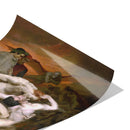 "Dante and Virgil in Hell" by William-Adolphe Bouguereau Matte Poster
