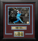 Darick Hall First Home Run Philadelphia Phillies 8x10 Framed Baseball Photo with Engraved Autograph by Dynasty Sports & Framing