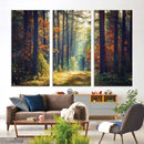 Dark Forest Wall Art Canvas Print
