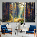 Dark Forest Wall Art Canvas Print