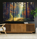 Dark Forest Wall Art Canvas Print