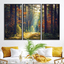 Dark Forest Wall Art Canvas Print
