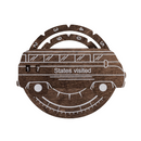 Travel Tracker 3D Wooden USA Map