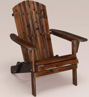 Folding Adirondack Chair – Outdoor Patio Yard Deck Beach Lawn by 2Dropme