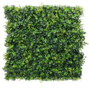 Dark Green Dense Boxwood Artificial Vertical Garden Green Wall Panel 40×40in 11 SQ FT – NFPA701 Fire Rated – Metal Backed – UV Resistant – Commercial Grade
