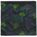 "Dark Monstera" Throw Pillow