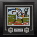 Darren Waller Touchdown Celebration Las Vegas Raiders Autographed 8" x 10" Framed Football Photo by Dynasty Sports & Framing