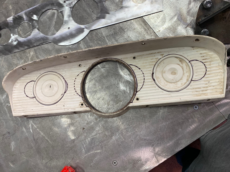 1961-1966 F-100 and F-250 Dash Insert