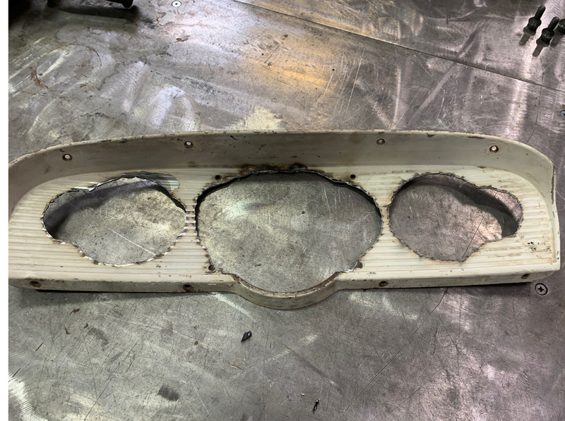 1961-1966 F-100 and F-250 Dash Insert