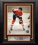 Dave Schultz in Action Philadelphia Flyers 8" x 10" Framed Hockey Photo by Dynasty Sports & Framing