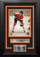 Dave Schultz in Action Philadelphia Flyers 8" x 10" Framed Hockey Photo with Engraved Autograph by Dynasty Sports & Framing
