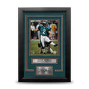 David Akers Kicking Action Philadelphia Eagles 8x10 Framed Football Photo with Engraved Autograph by Dynasty Sports & Framing