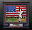 David Ortiz 2013 This is Our City Speech Boston Red Sox 8" x 10" Framed Baseball Photo by Dynasty Sports & Framing
