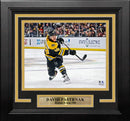 David Pastrnak Shooting Action Boston Bruins 8" x 10" Framed Hockey Photo by Dynasty Sports & Framing