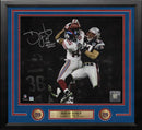 David Tyree Super Bowl Catch NY Giants Autographed 16x20 Framed Photo Inscribed The Helmet Catch by Dynasty Sports & Framing