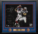 David Tyree Super Bowl XLII Catch New York Giants Autographed 16" x 20" Framed Blackout Photo by Dynasty Sports & Framing