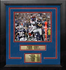 David Tyree Super Bowl XLII Helmet Catch New York Giants 8x10 Framed Photo with Engraved Autograph by Dynasty Sports & Framing