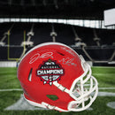 Jordan Davis, Nakobe Dean, & Nolan Smith Georgia Bulldogs Autographed National Champions Helmet by Dynasty Sports & Framing