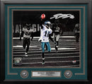 DeSean Jackson Miracle at the New Meadowlands Philadelphia Eagles Autographed 16" x 20" Framed Photo by Dynasty Sports & Framing