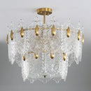 Decazes Texture Glass Chandelier