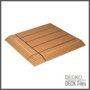 <b>Deck Tiles</b> - Premium WPC Interlocking | DECKO (11.8" x 11.8" x 0.8") - <b>choose color</b> - (One Piece)