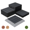 <b>Deck Tiles</b> - Premium WPC Interlocking | DECKO (11.8" x 11.8" x 0.8") - <b>choose color</b> - (One Piece)
