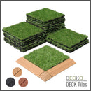 <b>Deck Tiles</b> - Premium WPC Interlocking | DECKO (11.8" x 11.8" x 0.8") - <b>choose color</b> - (One Piece)