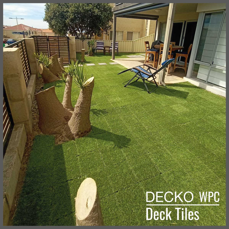 Deck Tile <b>Sample Pack</b> - Premium WPC Interlocking | DECKO with Free Delivery ($9.00 Handling fee- one/address only)
