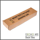 Deck Tile <b>Sample Pack</b> - Premium WPC Interlocking | DECKO - Free Delivery